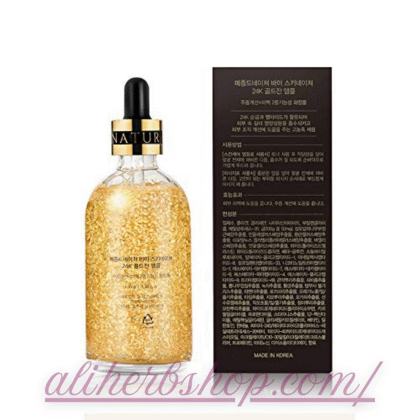 24K GOLDZAN AMPOULE – 99.9% Pure Gold Serum of the Year in Korea. Maison de Nature - Image 3