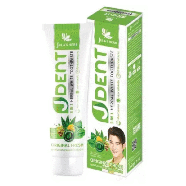 3x J Dent 3-in-1 Jula's Herb Herbal Toothpaste – Whitening & Gum Care, 70g - Image 2