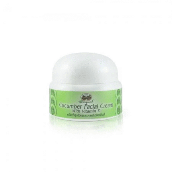 Cucumber Facial Cream & Vitamin E – Hydrating & Firming | 40g x 3pieces - Image 2
