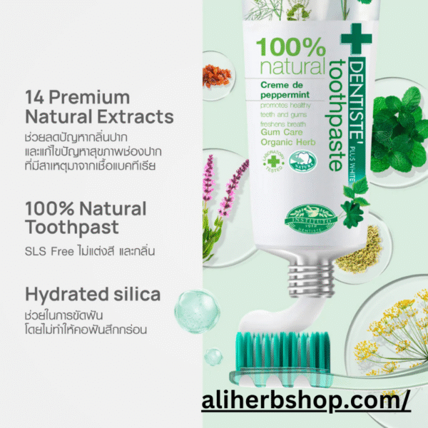 Dentiste 100% Natural Toothpaste 100g - Image 3
