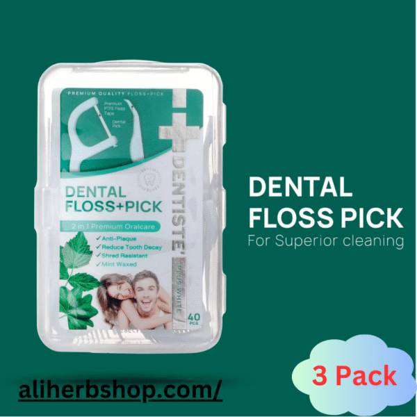 Dentiste Dental Floss Pick (120 Pieces - 3 Pack) - Image 2