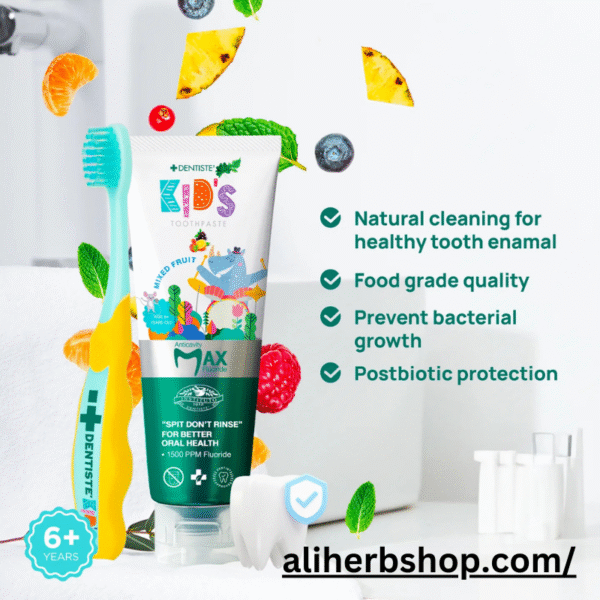 Dentiste Max Kids Toothpaste - Mixed Fruit Flavor - Image 2