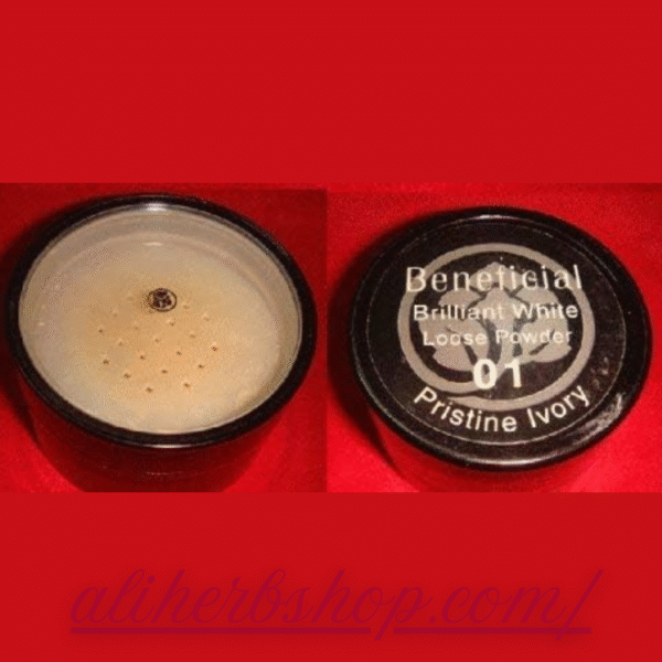 Beneficial Brilliant White Loose Powder – No.01 Pristine Ivory | Lightweight & Brightening Finish - Image 2