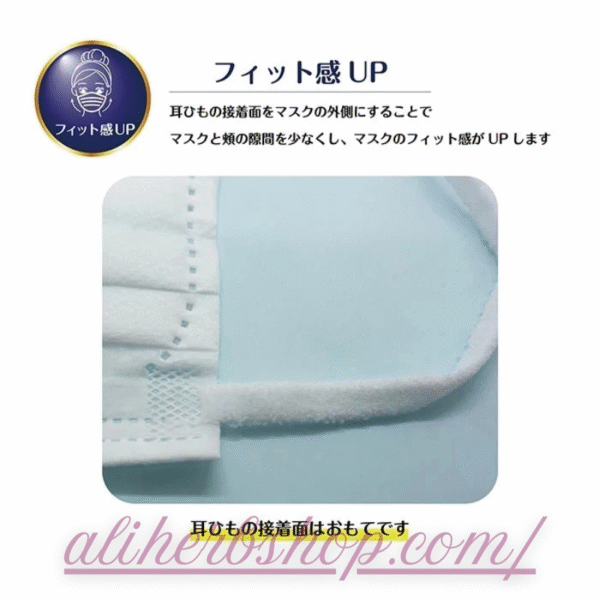 MMR Premium Non-Woven Fabric Face Mask (Normal Size) – 50 Pieces, 3-Layer Protection, Soft & Comfortable - Image 4