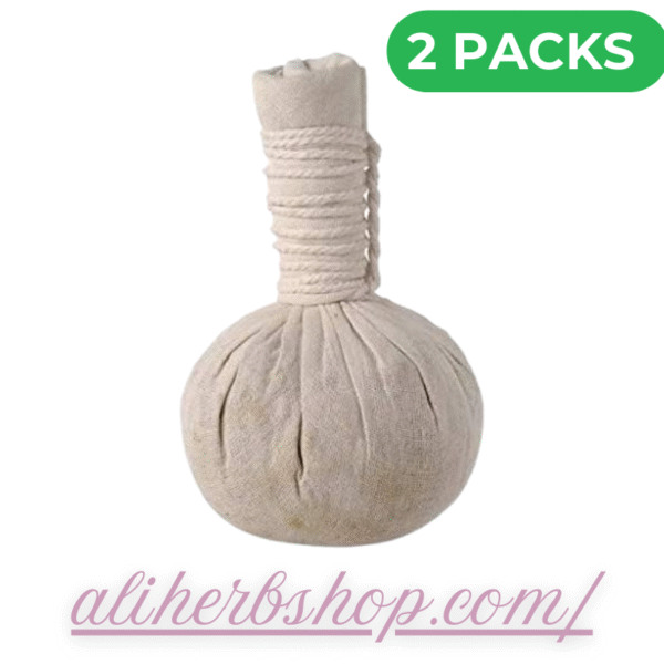 Thai Herbal Compress Ball – 100% Natural Herbs (Pack of 2) - Image 2