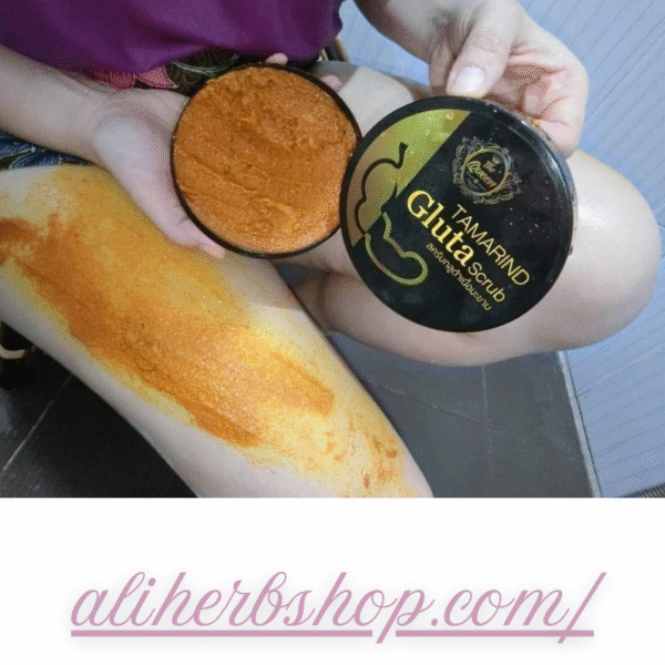 The Queen Tamarind Gluta Scrub – Gentle Daily Exfoliation for Radiant Skin - Image 2