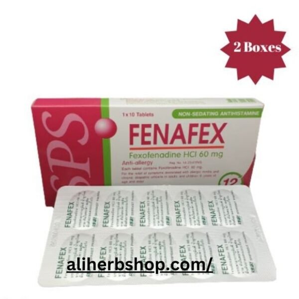 Fexofenadine – Fenafex 60 mg 2 Boxes